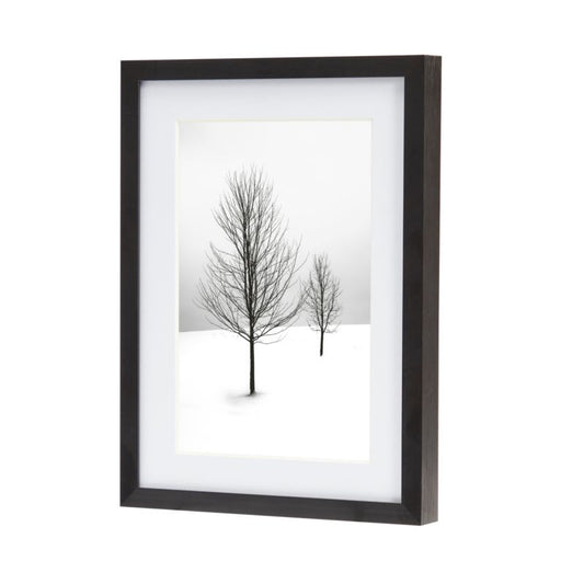 GoodHome Banggi billedramme 13 x 18 cm aluminium mat-sort