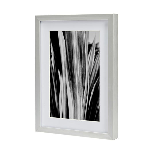 GoodHome Banggi billedramme 13 x 18 cm aluminium sølv