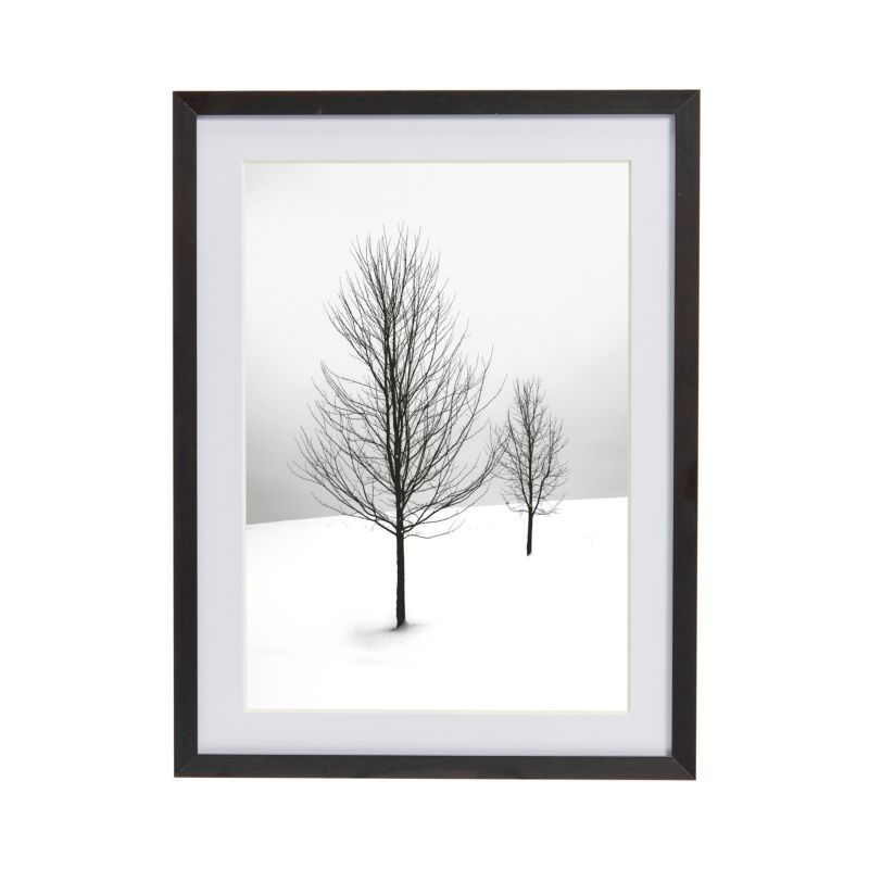 GoodHome Banggi billedramme 18 x 24 cm aluminium mat-sort