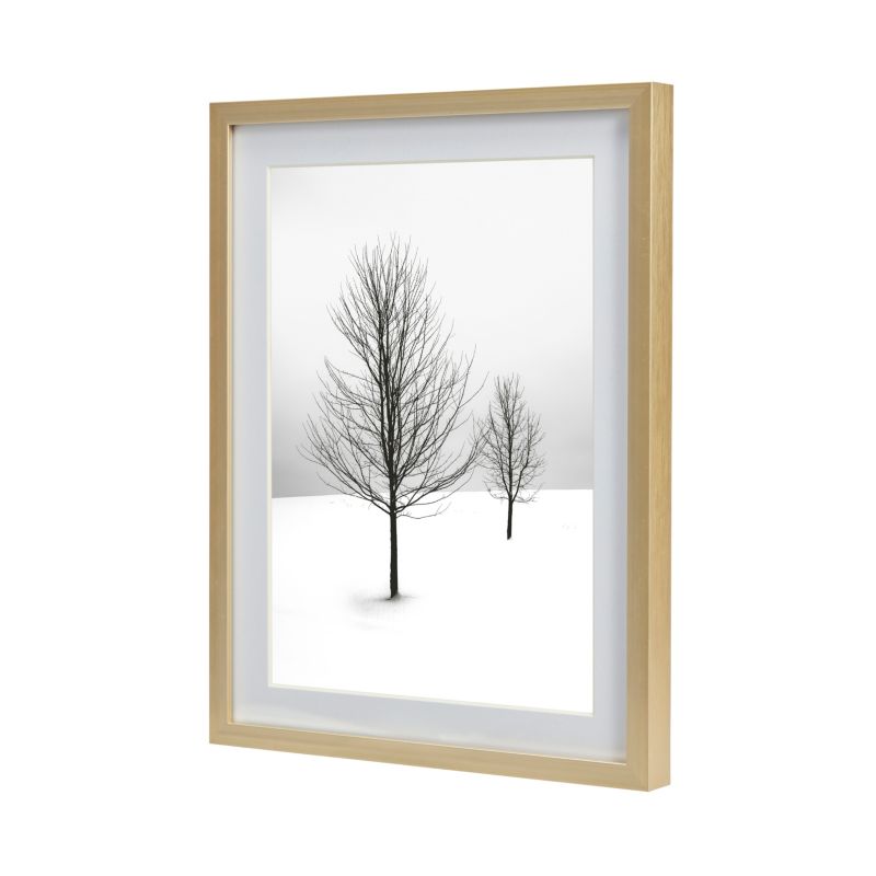GoodHome Banggi billedramme 18 x 24 cm aluminium i guld
