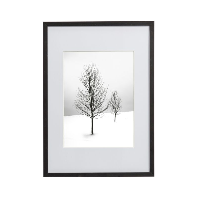 GoodHome Banggi billedramme 21 x 29,7 cm aluminium sort