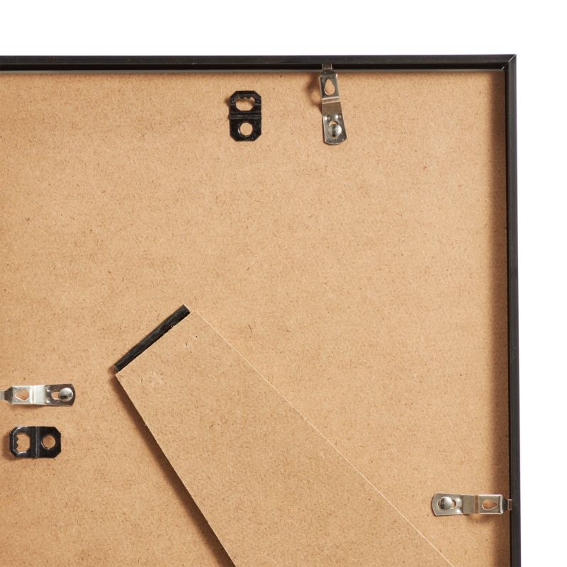 GoodHome Banggi billedramme 21 x 29,7 cm aluminium sort