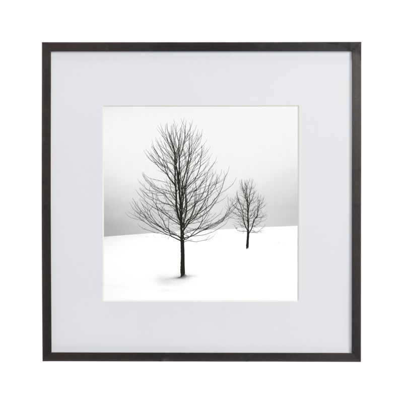 GoodHome Banggi billedramme 30 x 30 cm aluminium mat-sort