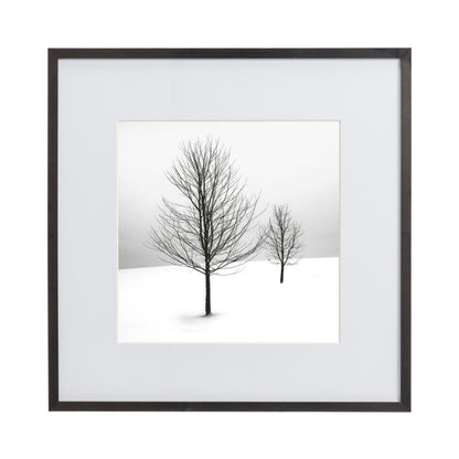 GoodHome Banggi billedramme 30 x 30 cm aluminium mat-sort