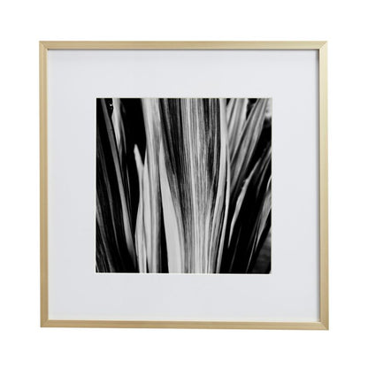 GoodHome Banggi billedramme 30 x 30 cm aluminium guldfarvet