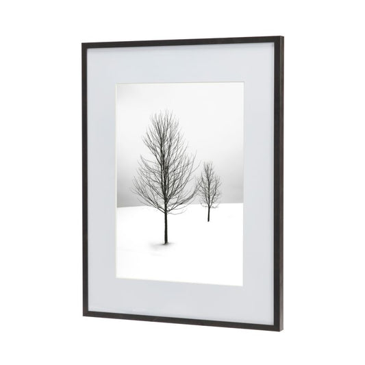 GoodHome Banggi billedramme 30 x 40 cm aluminium sort
