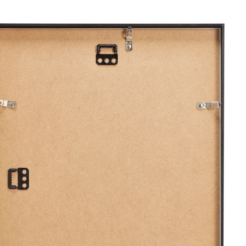 GoodHome Banggi billedramme 30 x 40 cm aluminium sort