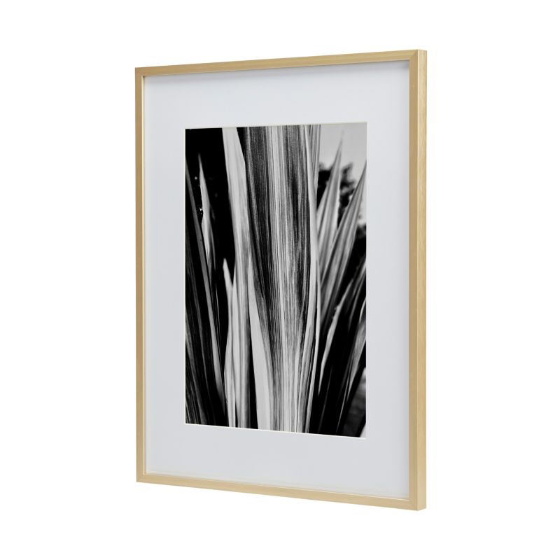 GoodHome Banggi billedramme 30 x 40 cm aluminium guld