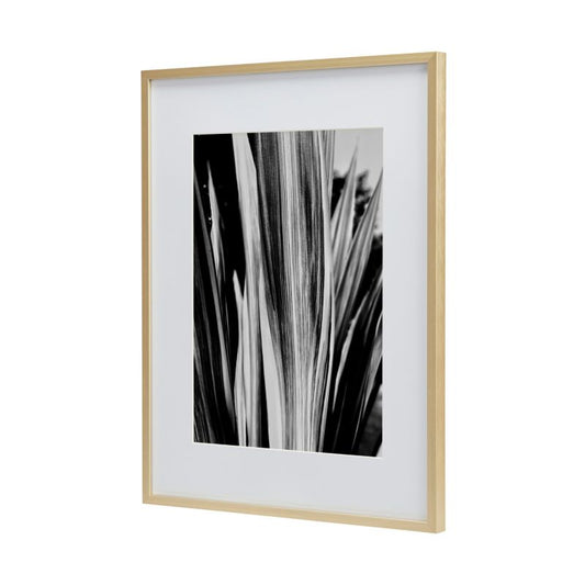 GoodHome Banggi billedramme 30 x 40 cm aluminium guld