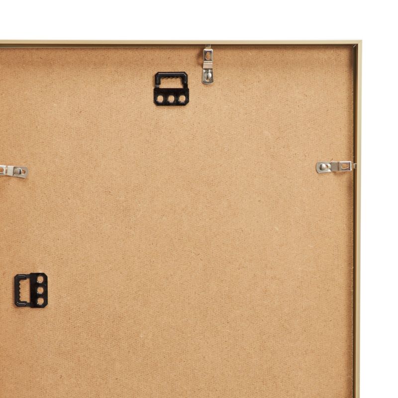 GoodHome Banggi billedramme 30 x 40 cm aluminium guld