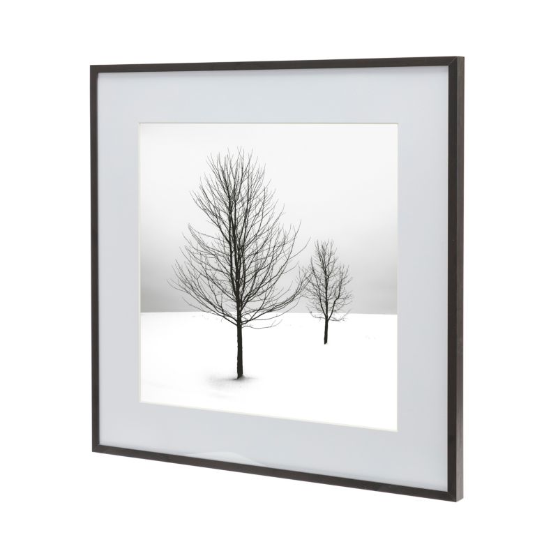 GoodHome Banggi billedramme 40 x 40 cm aluminium sort