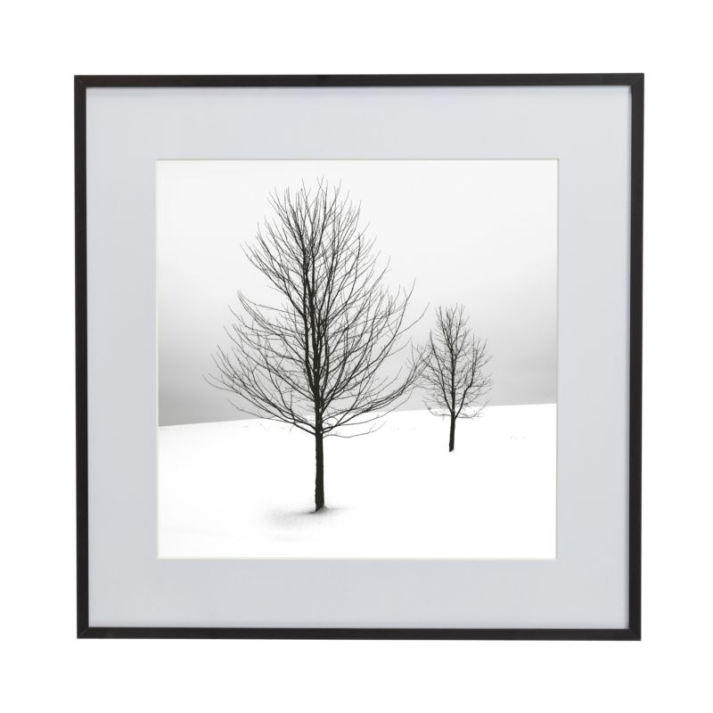 GoodHome Banggi billedramme 40 x 40 cm aluminium sort