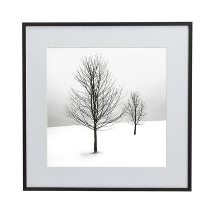 GoodHome Banggi billedramme 40 x 40 cm aluminium sort