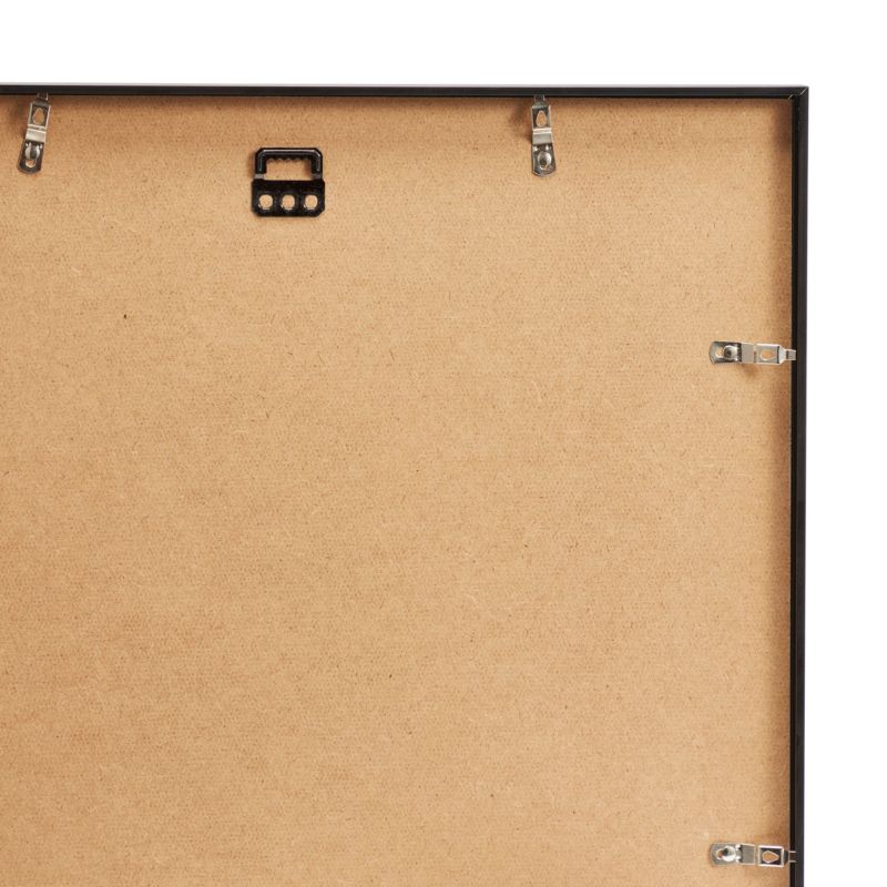 GoodHome Banggi billedramme 40 x 40 cm aluminium sort
