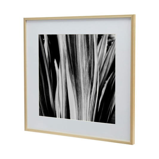 GoodHome Banggi billedramme 40 x 40 cm aluminium guld
