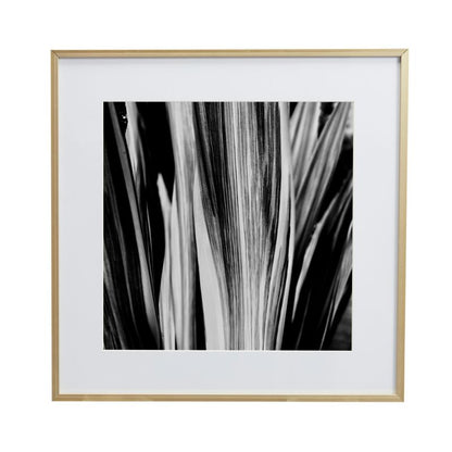 GoodHome Banggi billedramme 40 x 40 cm aluminium guld