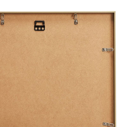 GoodHome Banggi billedramme 40 x 40 cm aluminium guld