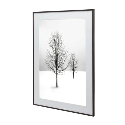 GoodHome Banggi billedramme 50 x 70 cm aluminium sort