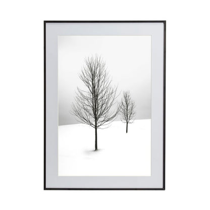GoodHome Banggi billedramme 50 x 70 cm aluminium sort