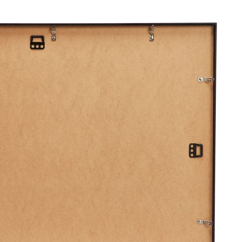 GoodHome Banggi billedramme 50 x 70 cm aluminium sort