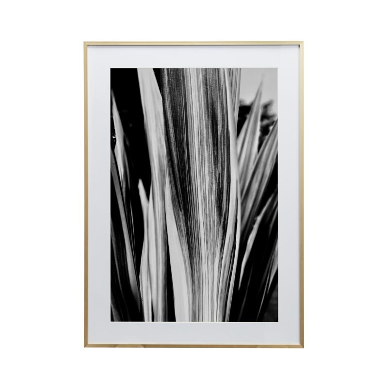 GoodHome Banggi billedramme 50 x 70 cm aluminium guld
