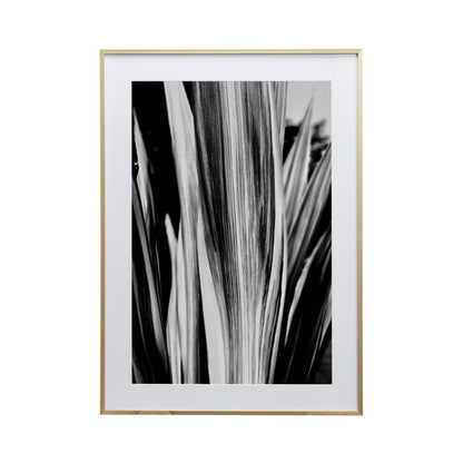 GoodHome Banggi billedramme 50 x 70 cm aluminium guld