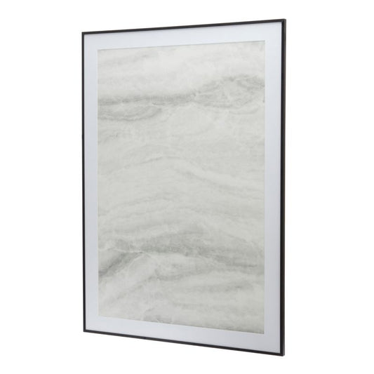 GoodHome Banggi billedramme 70 x 100 cm aluminium sort