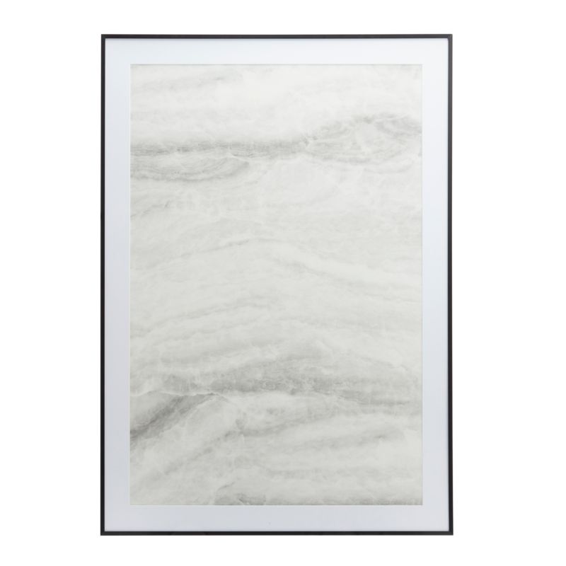 GoodHome Banggi billedramme 70 x 100 cm aluminium sort