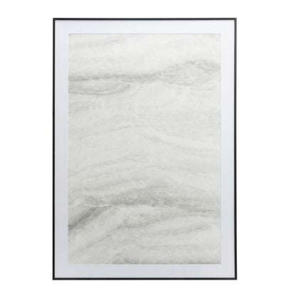 GoodHome Banggi billedramme 70 x 100 cm aluminium sort