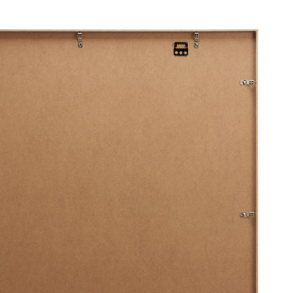 GoodHome Banggi billedramme 70 x 100 cm aluminium med trælook