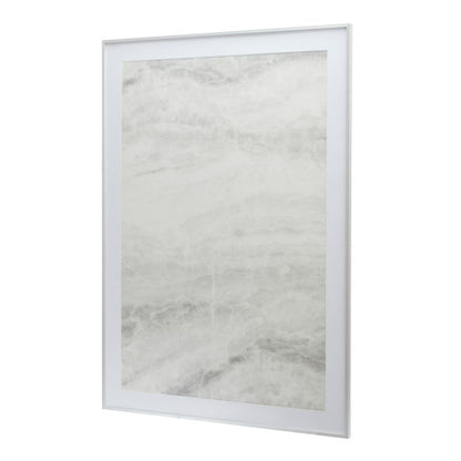 GoodHome Banggi billedramme 70 x 100 cm aluminium sølv