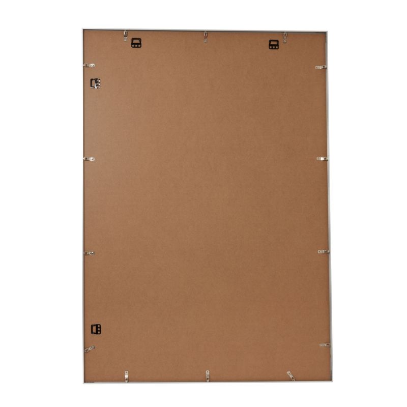GoodHome Banggi billedramme 70 x 100 cm aluminium sølv