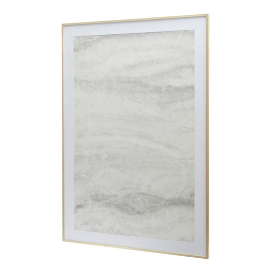 GoodHome Banggi billedramme 70 x 100 cm aluminium i guld