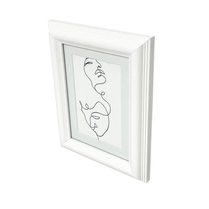 GoodHome Blanton billedramme 13 x 18 cm hvid