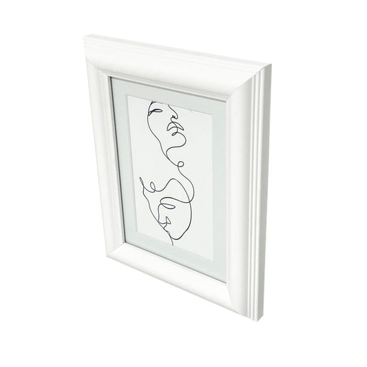 GoodHome Blanton billedramme 13 x 18 cm hvid