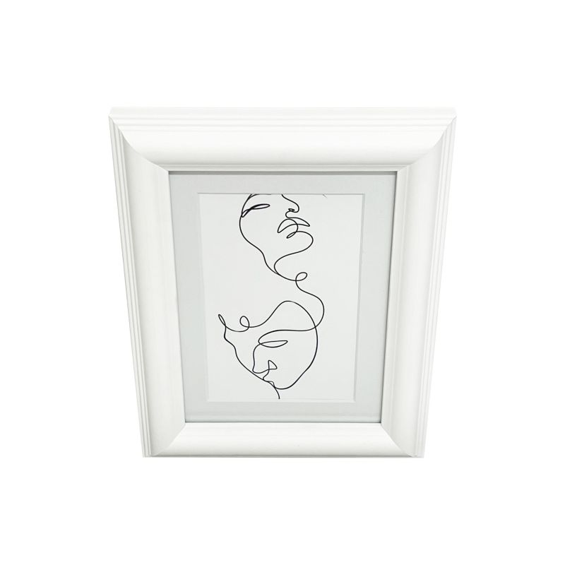 GoodHome Blanton billedramme 13 x 18 cm hvid
