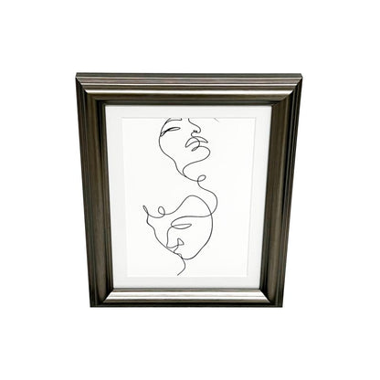 GoodHome Blanton billedramme 18 x 24 cm antik sølv