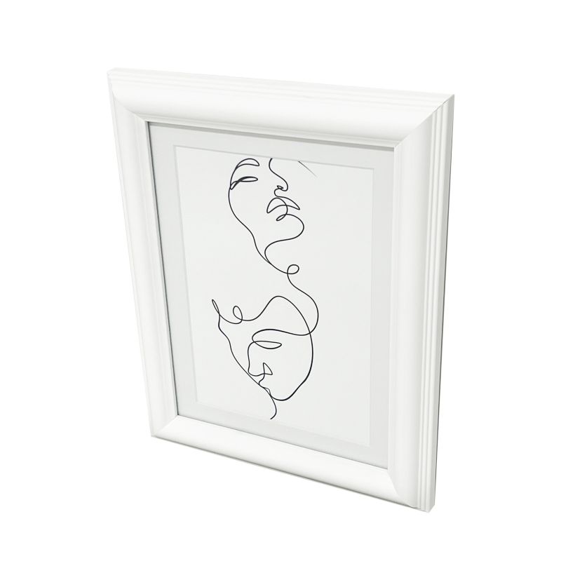 GoodHome Blanton billedramme 18 x 24 cm hvid
