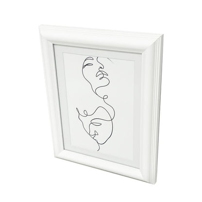 GoodHome Blanton billedramme 18 x 24 cm hvid