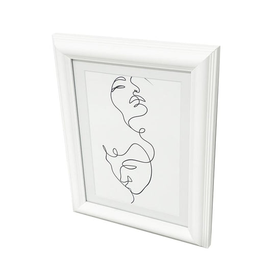 GoodHome Blanton billedramme 18 x 24 cm hvid
