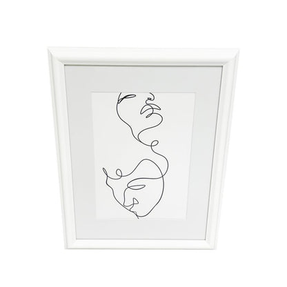GoodHome Blanton billedramme 18 x 24 cm hvid