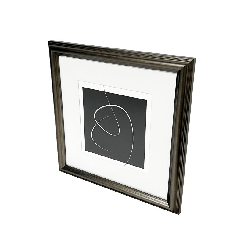GoodHome Blanton billedramme 30 x 30 cm antik sølv