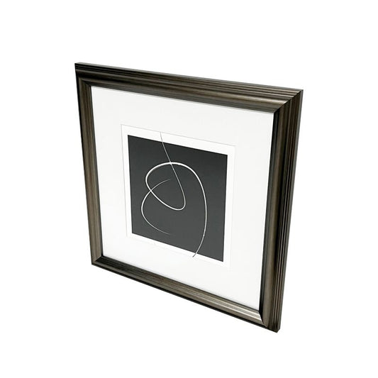 GoodHome Blanton billedramme 30 x 30 cm antik sølv