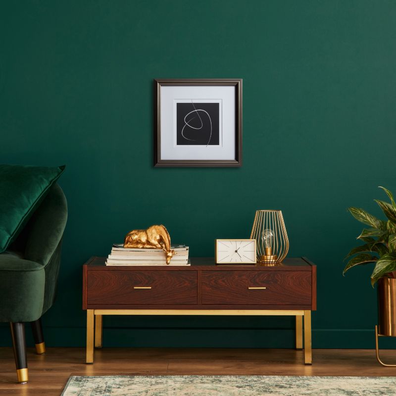 GoodHome Blanton billedramme 30 x 30 cm antik sølv