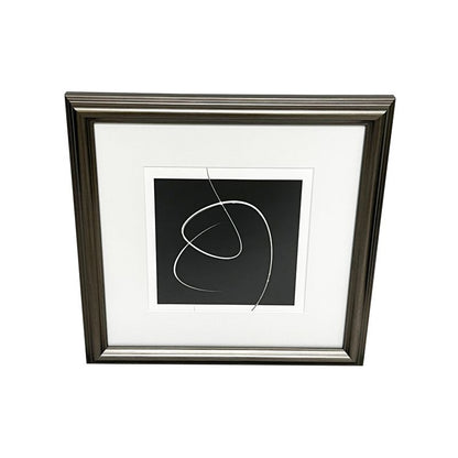 GoodHome Blanton billedramme 30 x 30 cm antik sølv