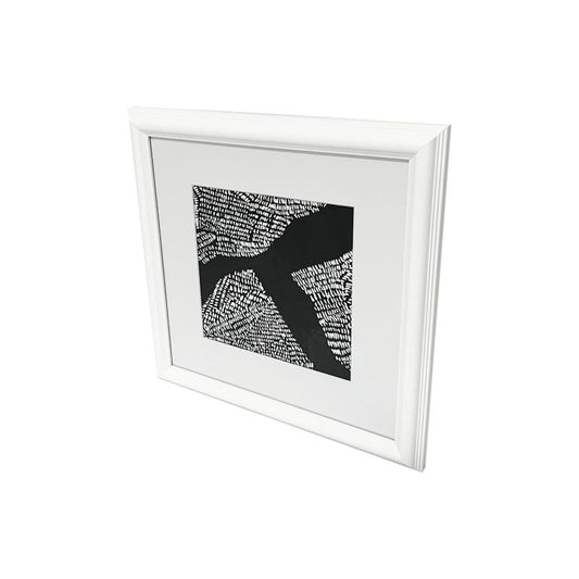 GoodHome Blanton billedramme 30 x 30 cm hvid