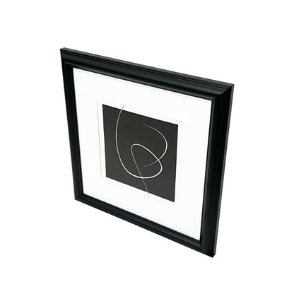 GoodHome Blanton billedramme 30 x 30 cm sort