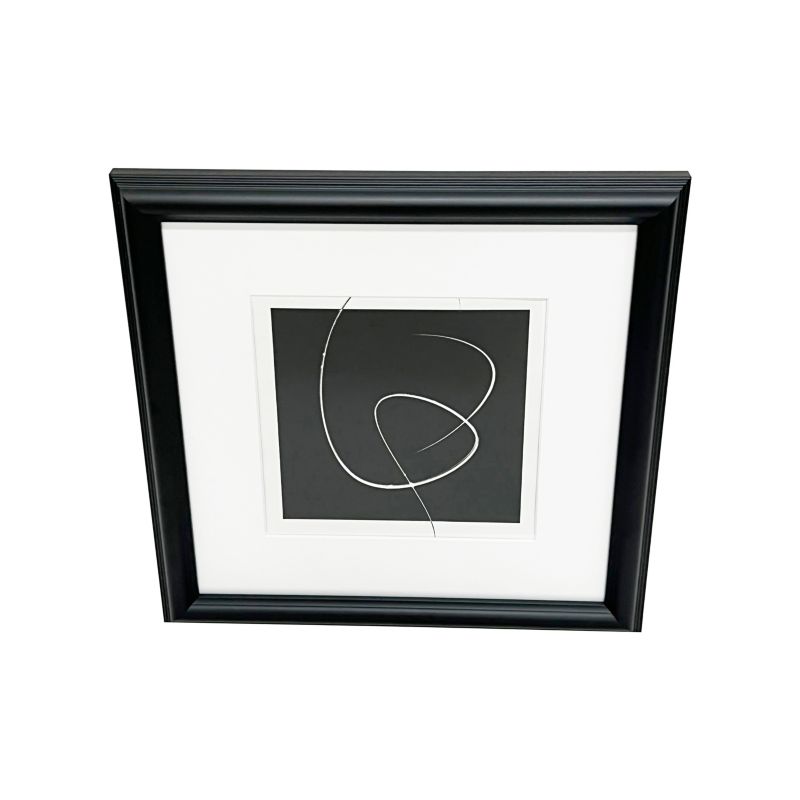 GoodHome Blanton billedramme 30 x 30 cm sort