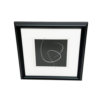 GoodHome Blanton billedramme 30 x 30 cm sort