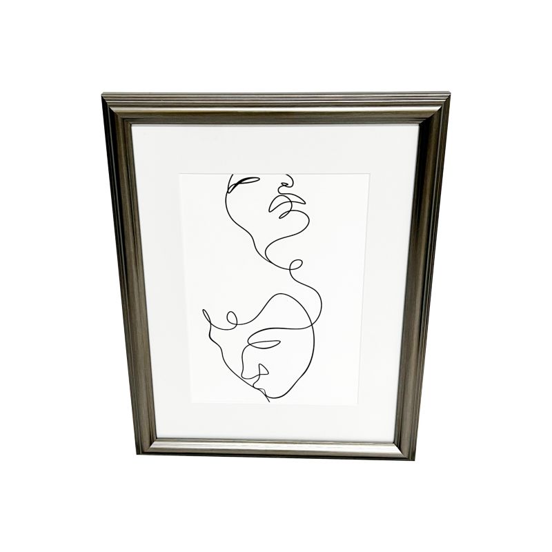 GoodHome Blanton billedramme 30 x 40 cm antik sølv